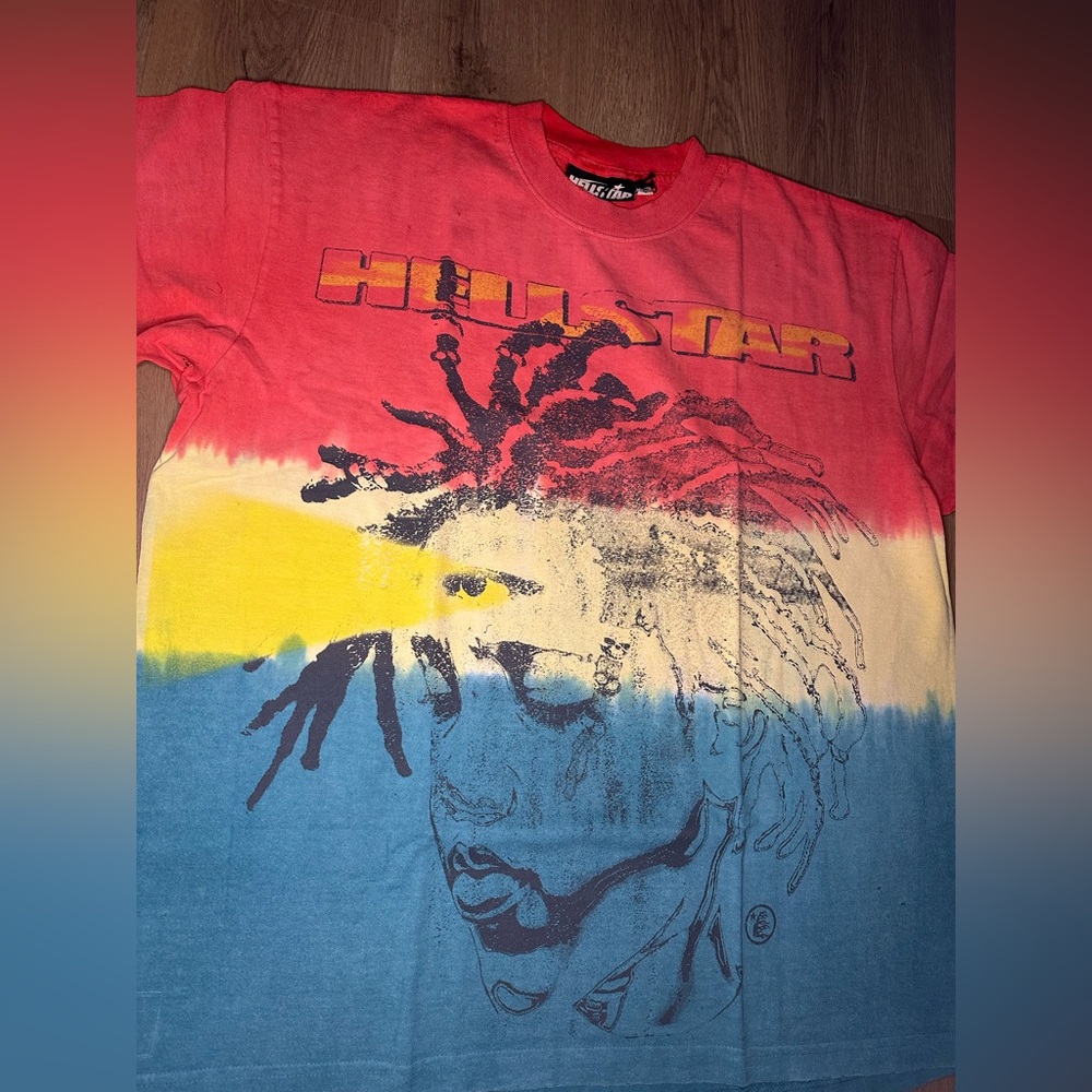 Hellstar Rasta ‘Multi’ T-Shirt - Picture 3 of 9